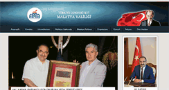 Desktop Screenshot of malatya.gov.tr